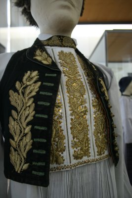 embroidered Slavic jacket & vest, Ethnographic Museum