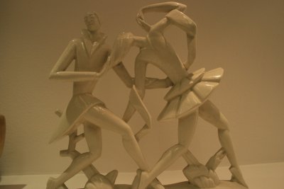 porcelain figures, Museum of Arts & Crafts