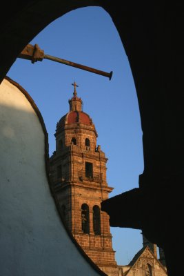 cathedral tower, Morelia