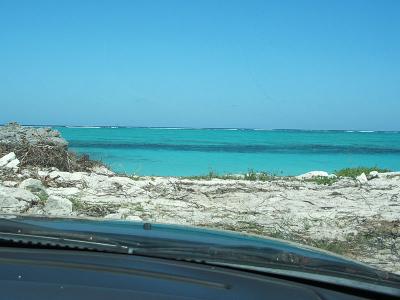 out the car window, Three Mary Cays