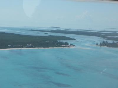 Sandy Point from the air