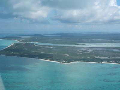 Parrot Cay, North Ciacos in the distance