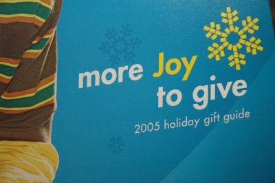 More Joy to give