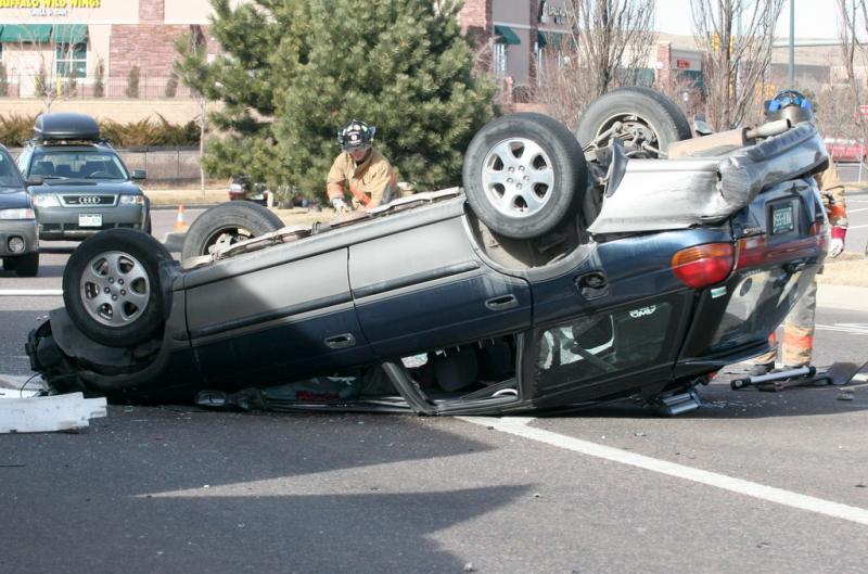Rollover accident