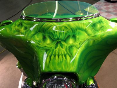 Green  Skull