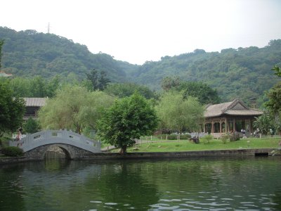 Garden Outside the National Palace Museum