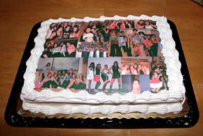 Photo collage cake G2435