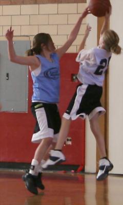 Blocked shot Alex