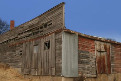 Old Weathered Warehouse