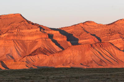 Three Faces at Sunset