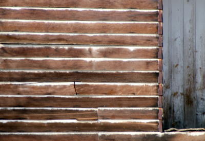 Old wooden wall detail