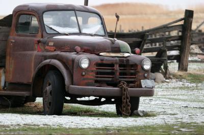 Abandoned Dodge Truck