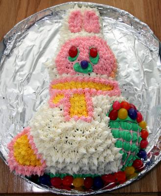 Deb's Easter Bunny Cake