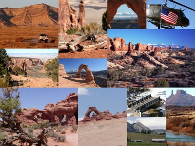 Moab Collage