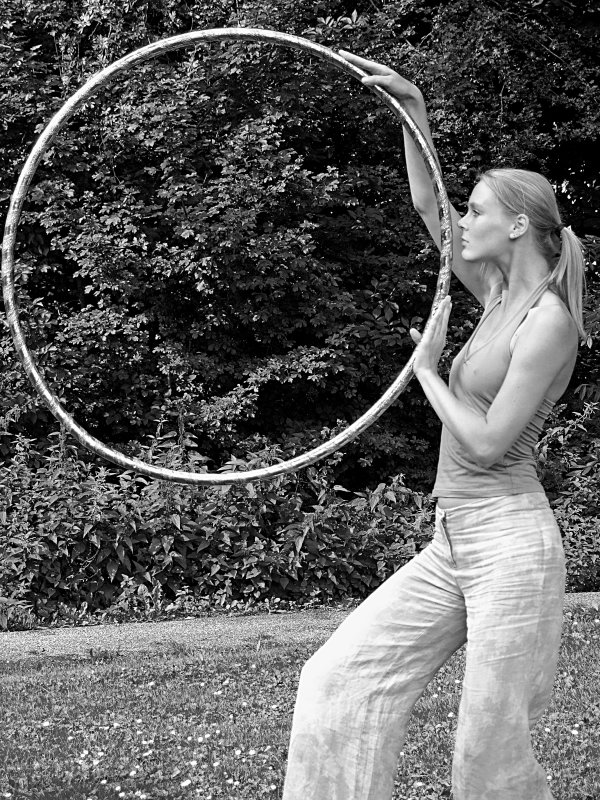 Model and Professional Hoop Dancer Karin de Wit