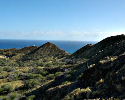 View from Top of Diamond Head Crater