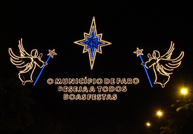 Iluminao de Natal // Christmas in Faro