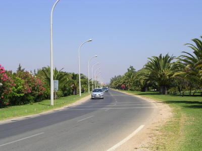 Road in Vilamoura