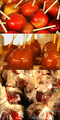 Birth of Candy Apples.