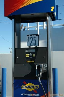 $6.25 / gallon for 112 Octane race fuel