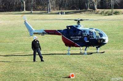 Mercy Flight Helicopter demo