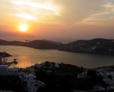 Ios sunset, Greece