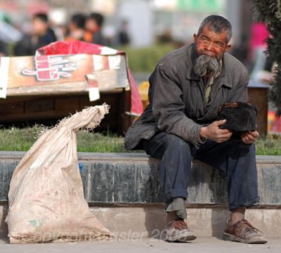Old Homeless Man