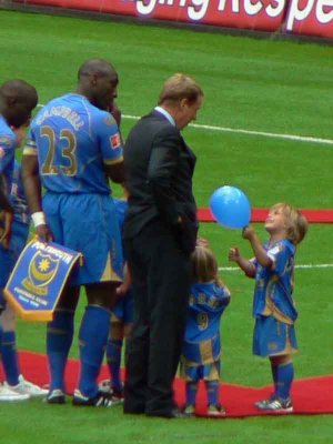 Harry and cheeky mascots!