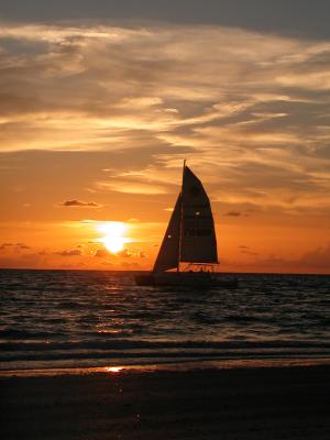 Sunset sails