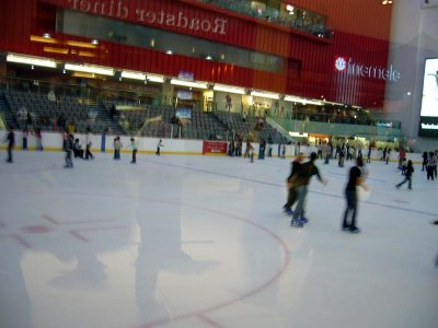 Dubai Mall skating