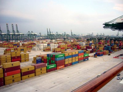 Singapore container port