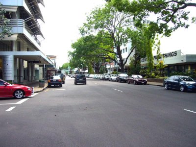 Downtown Darwin, Australia, capital of Northern Territories
