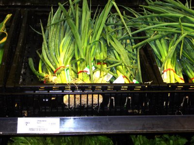 Port Douglas, Queensland, a bunch of scallions cost A$2.28!