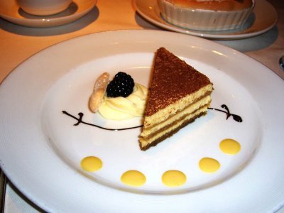 Food on the Diamond Princess, Dessert