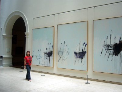 Teresa at NSW Art Gallery