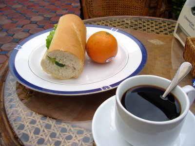 Breakfast at Mali Namphu Guesthouse, food