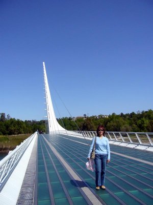 Teresa At Sundial Bridge