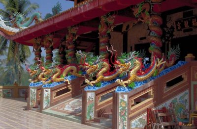 Tha Rua Shrine Dragon Banisters (DTHP119)