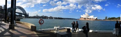Looking North from the Overseas Terminal at Circular Quay