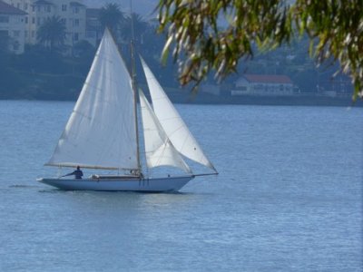 Gaff rigged yacht circa 1930.JPG