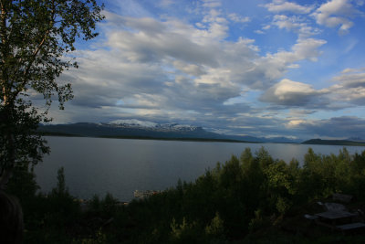  View over Akkajaure