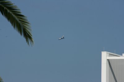 Shot #2 of the shuttle landing we got to watch