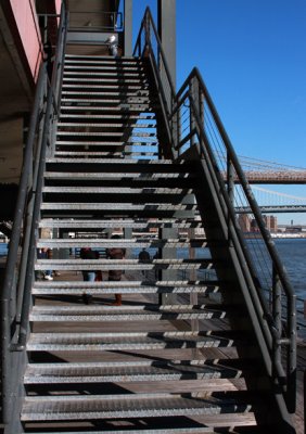 Stair in Sea Port, NY