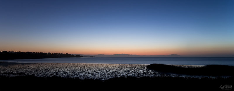Dusk upon San Pablo Bay