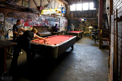 Pool Room of the Merchant Bar / revisited