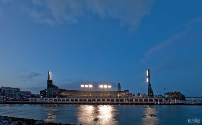 AT&T Park in Winter