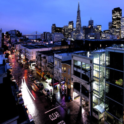 A Rainy Vallejo Street Dawn