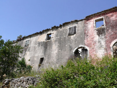 Walking up Mt Pantokrator
