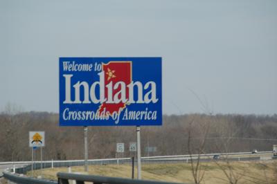 D8, Entering Indiana