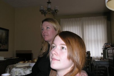 Jim & Jills' daughter-in-law Janet Marsh and her daughter Nicole